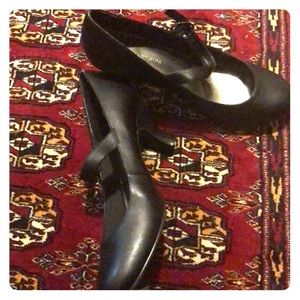 Black Mary Janes Size 10